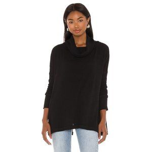 NWT Free People X Revolve Juicy Long Sleeve Top in Black